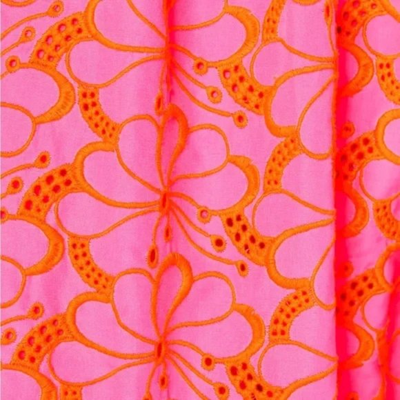 Kina Babydoll Eyelet Midi - Picture 4 of 7